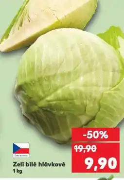 Kaufland Zelí bílé hlávkové nabídka