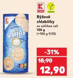 Kaufland Rýžové chlebíčky nabídka