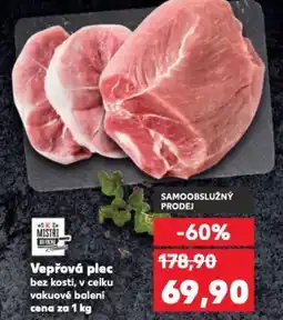 Kaufland Vepřová plec nabídka
