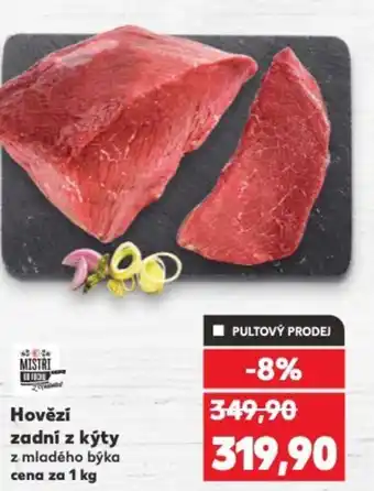 Kaufland Hovězí zadní z kýty nabídka