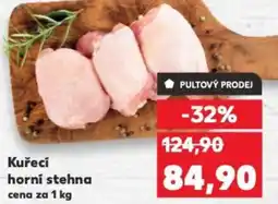 Kaufland Kuřecí horní stehna nabídka