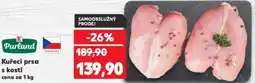 Kaufland Kuřecí prsa s kosti nabídka