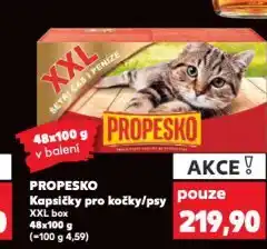 Kaufland Propesko kapsičky pro kočky nabídka