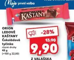 Kaufland Orion ledové kaštany nabídka