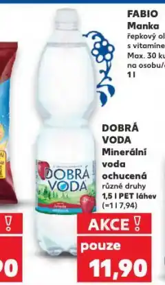 Kaufland Dobrá voda nabídka