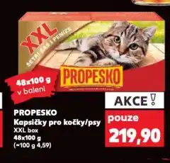 Kaufland Propesko kapsičky pro psy nabídka