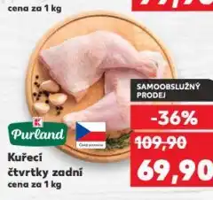Kaufland Kuřecí zadní čtvrtky nabídka