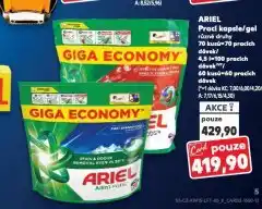 Kaufland Ariel prací kapsle nabídka