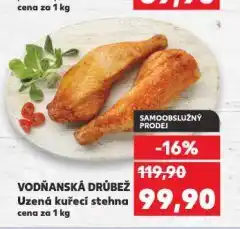 Kaufland Uzená kuřecí stehna nabídka