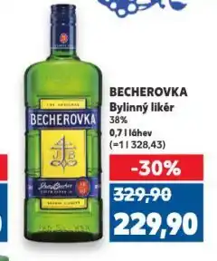Kaufland Becherovka nabídka