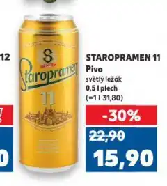 Kaufland Pivo staropramen nabídka