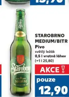 Kaufland Pivo starobrno nabídka