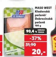Kaufland Debrecínská pečeně nabídka