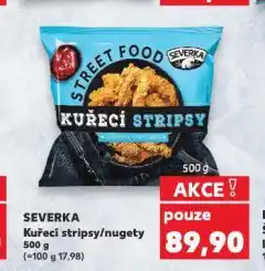Kaufland Severka kuřecí stripsy nabídka
