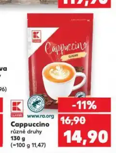 Kaufland Káva cappuccino nabídka