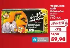 Kaufland Vodňanské kuře kuřecí safari nabídka