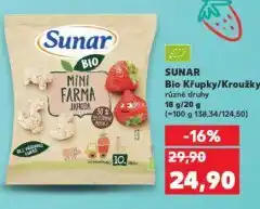 Kaufland Sunar bio křupky nabídka