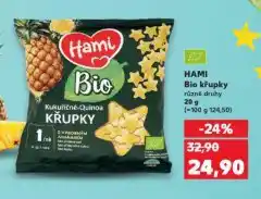 Kaufland Hami bio křupky nabídka