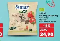 Kaufland Sunar bio kroužky nabídka