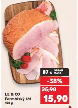 Kaufland LE & CO Farmářský šál nabídka