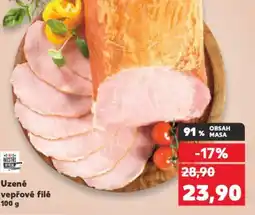 Kaufland Uzené vepřové filé nabídka
