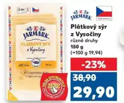Kaufland Plátkový sýr z Vysočiny nabídka