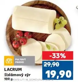 Kaufland LACRUM Salámový sýr nabídka