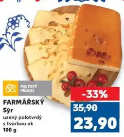 Kaufland FARMÁŘSKÝ Sýr nabídka