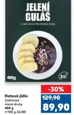 Kaufland Hotové jídlo nabídka
