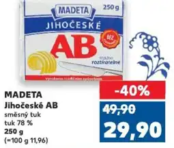Kaufland MADETA Jihočeské AB nabídka