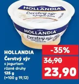 Kaufland HOLLANDIA Čerstvý sýr nabídka
