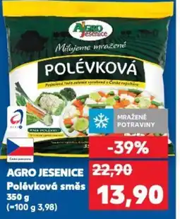 Kaufland AGRO JESENICE Polévková směs nabídka