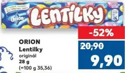 Kaufland ORION Lentilky originál nabídka