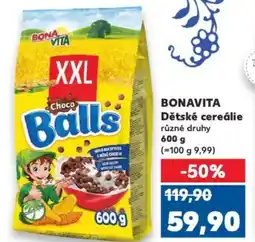 Kaufland BONAVITA Dětské cereálie nabídka