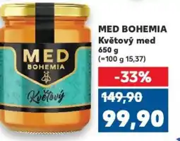 Kaufland MED BOHEMIA Květový med nabídka