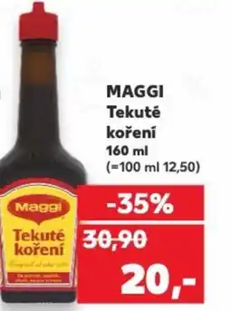 Kaufland MAGGI Tekuté koření nabídka