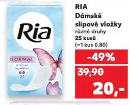 Kaufland RIA Dámské slipové vložky nabídka