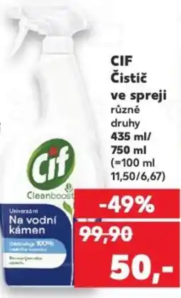 Kaufland CIF Čistič ve spreji nabídka