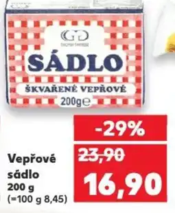 Kaufland Vepřové sádlo nabídka