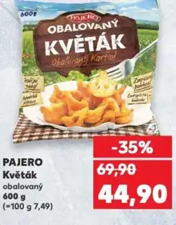 Kaufland PAJERO Květák obalovaný nabídka