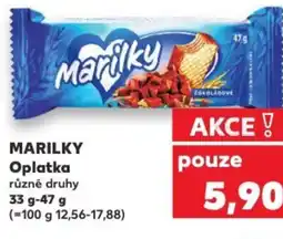 Kaufland MARILKY Oplatka nabídka