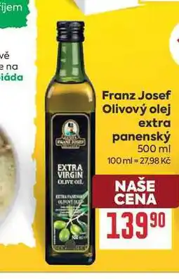 Billa Franz Josef Olivový olej extra panenský nabídka