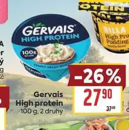 Billa Gervais High protein nabídka