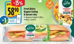 Albert Fresh Bistro Bageta Gothaj & beraní rohy nabídka