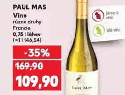 Kaufland PAUL MAS Vino nabídka