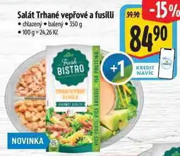 Albert Salát Trhané vepřové a fusilli nabídka