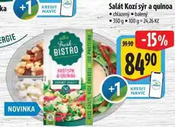 Albert Salát Kozí sýr a quinoa nabídka