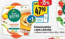 Albert Krémová polévka z dýně a mrkviček nabídka