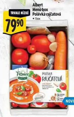 Albert Albert Menu box Polévka rajčatová nabídka