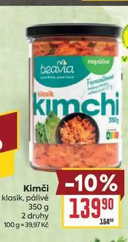 Billa Kimči klasik, pálivé nabídka